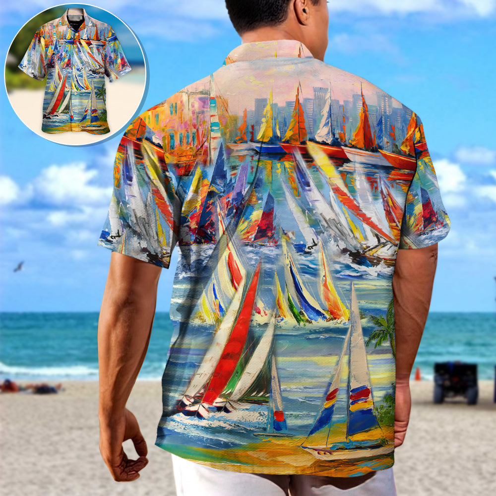 Sailing Every Time I Slip Into The Ocean, It’s Like Going Home - Hawaiian Shirt
