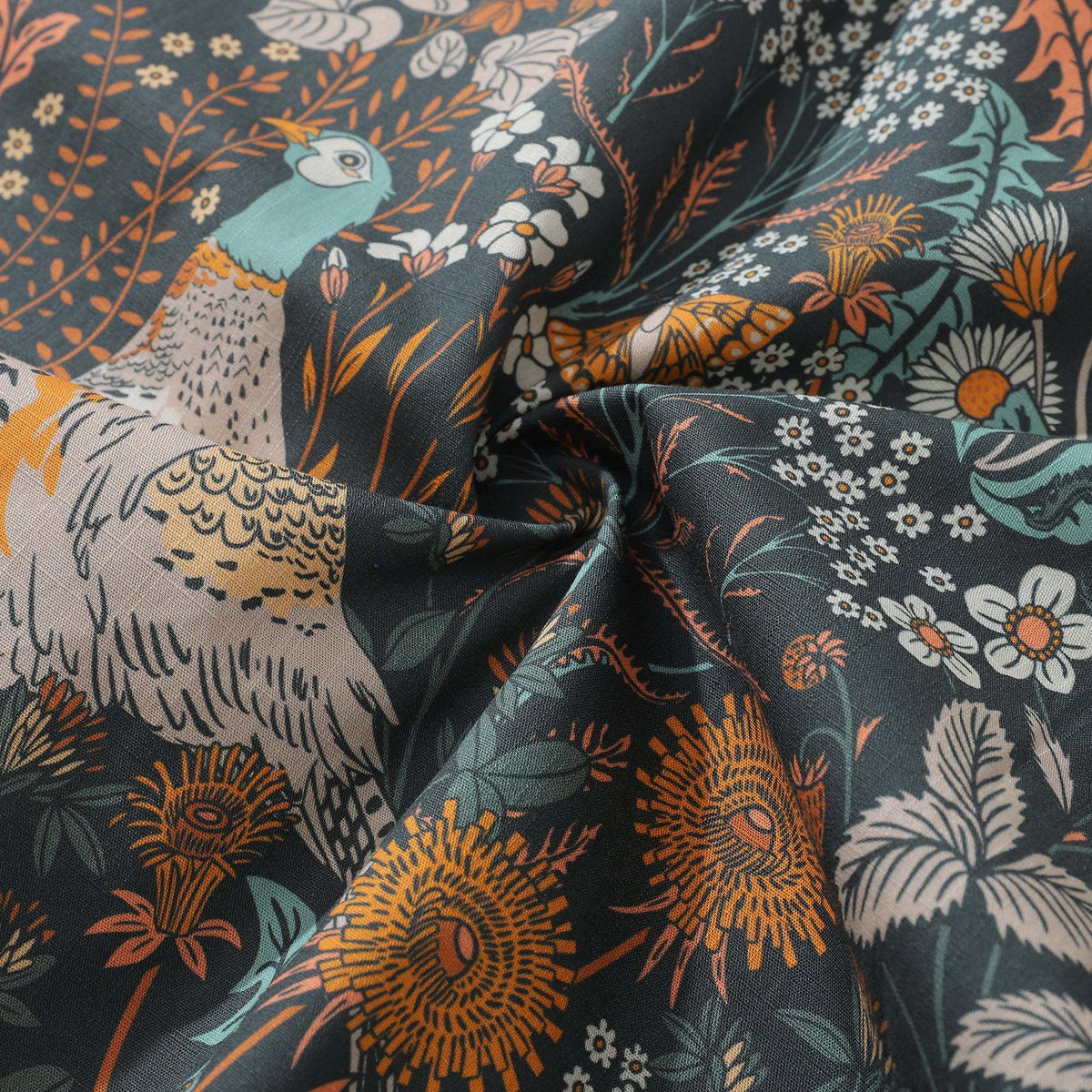 Hawaiian Shirt For Men Birds Shirt Button-down Shirt Short Sleeve 100% Cotton Shirt Nature's Symphony By Abigail Bryan