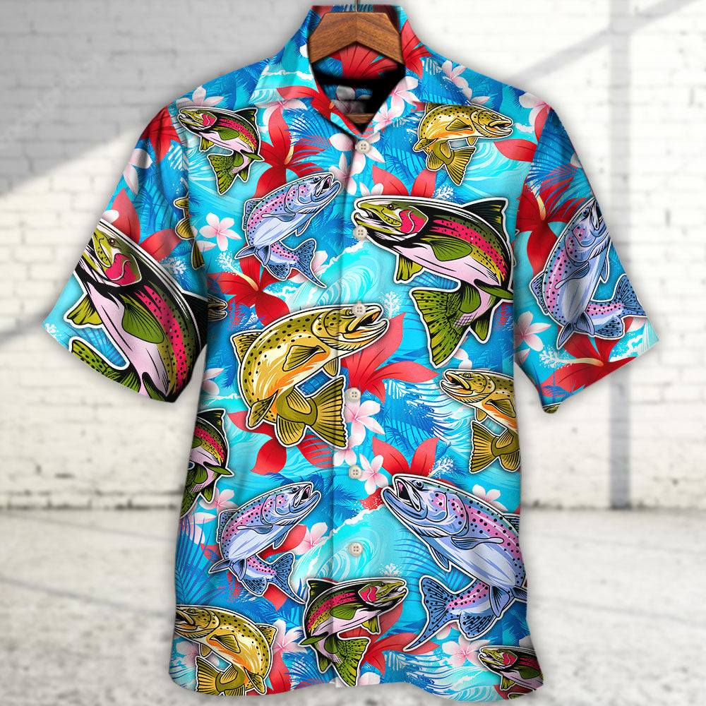Fishing Hunting Lucky Fishing Shirt Do Not Wash Tropical Vibe - Hawaiian Shirt