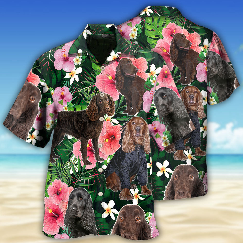 Boykin Spaniel Dog Tropical Lover - Hawaiian Shirt
