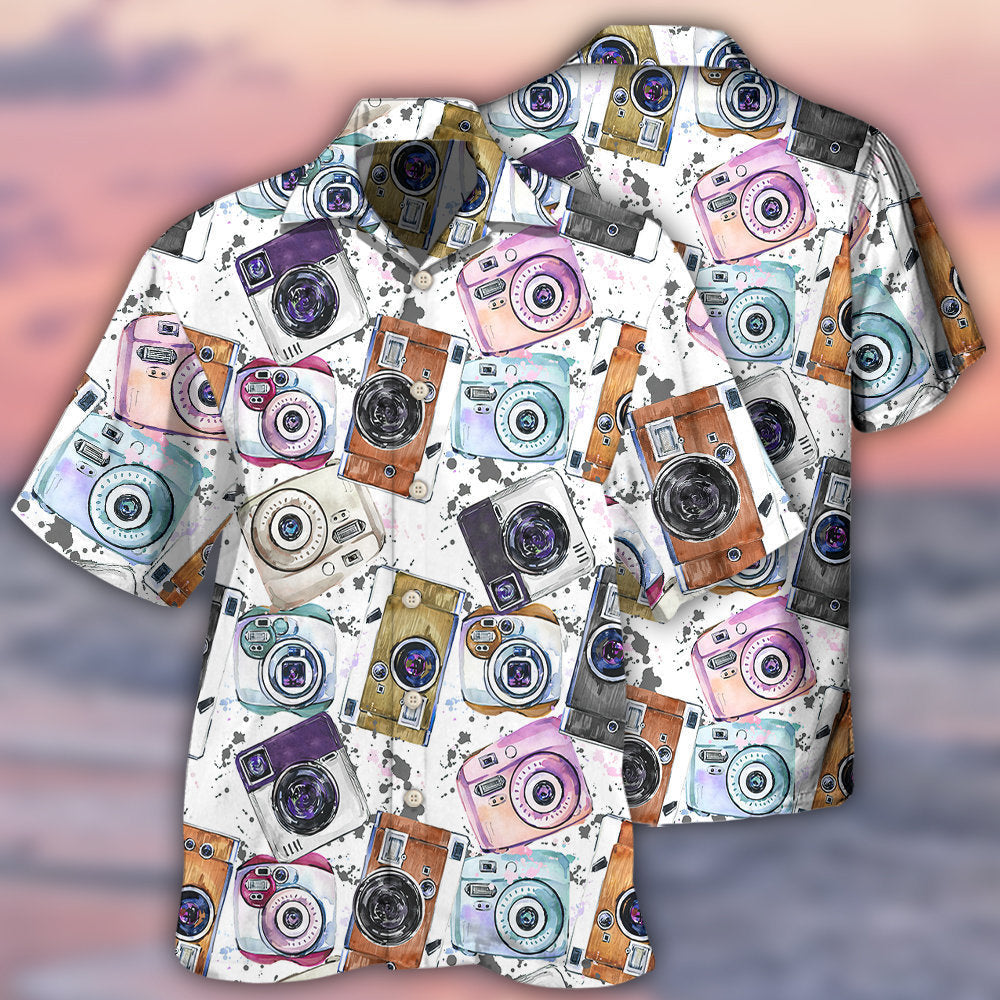 Camera Photography Is My Hobby Lover - Hawaiian Shirt