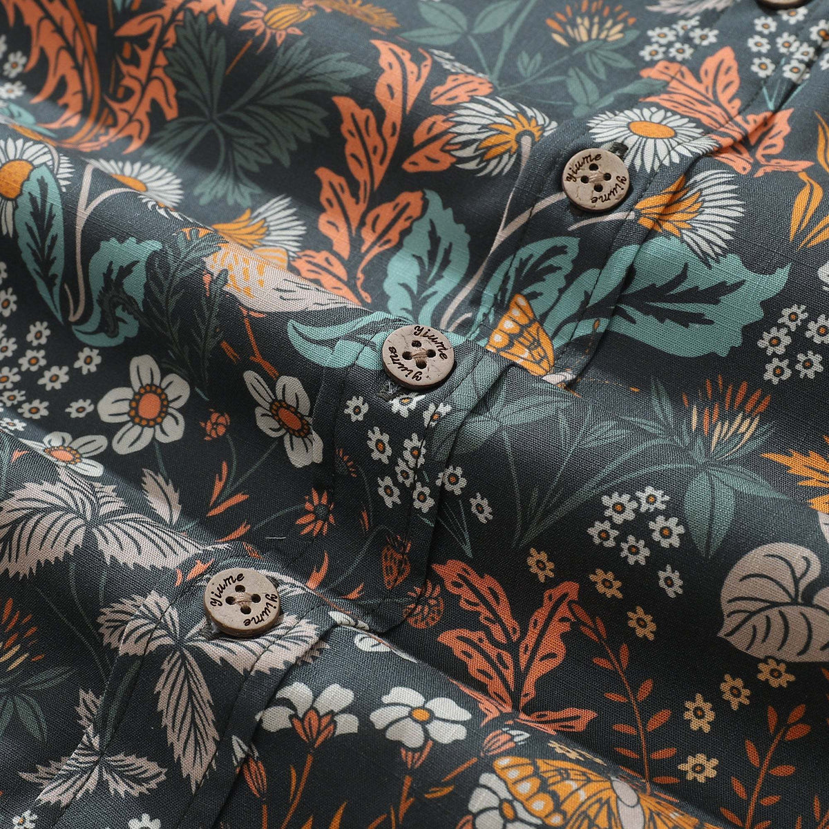 Hawaiian Shirt For Men Birds Shirt Button-down Shirt Short Sleeve 100% Cotton Shirt Nature's Symphony By Abigail Bryan
