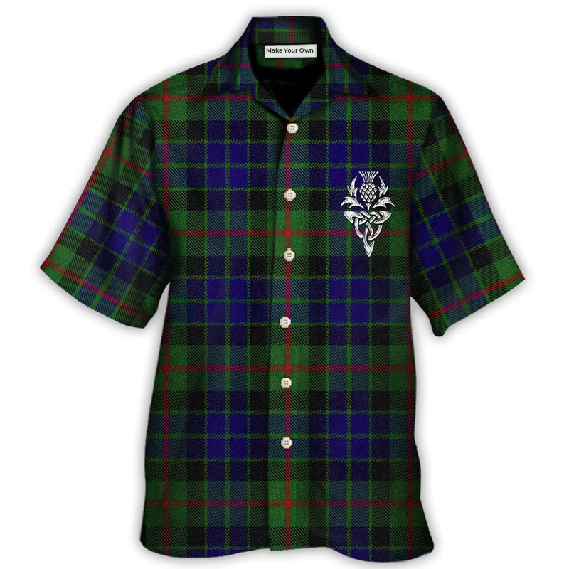Tartan Love You Style - Hawaiian Shirt